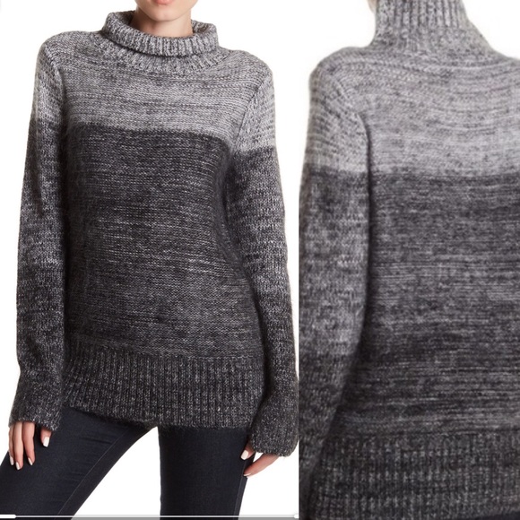 rag & bone Sweaters - Rag & Bone Melina Turtleneck Wool Blend Sweater
